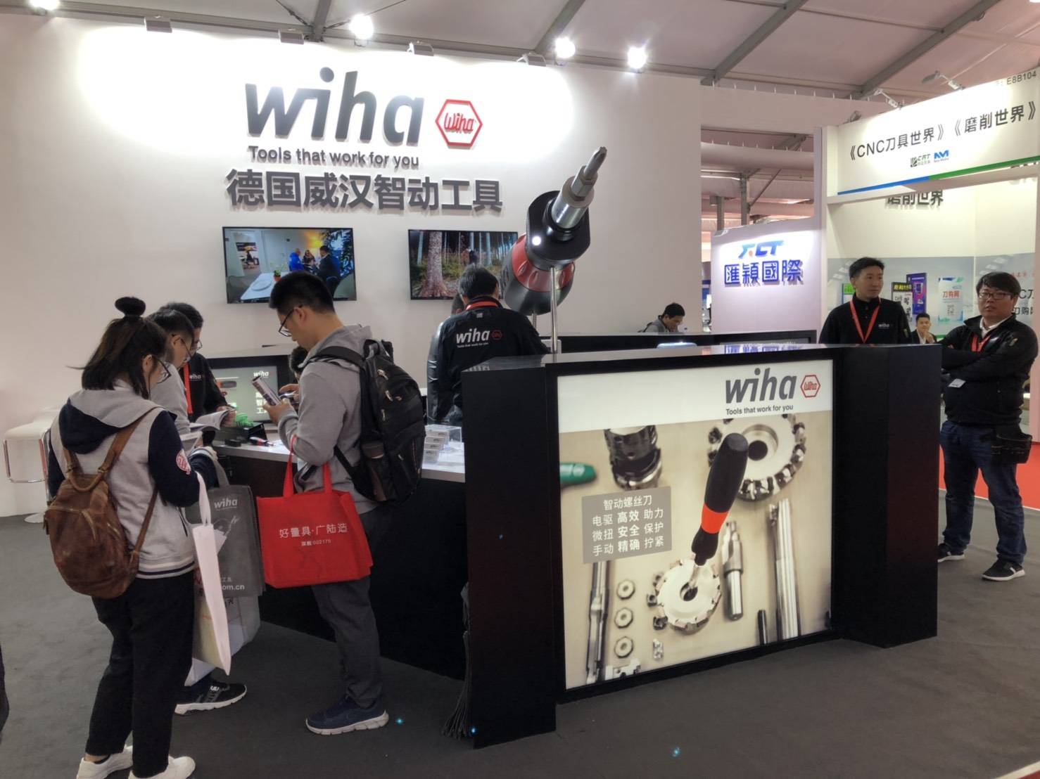 Sloky in CIMT 2019 by Wiha China, booth E8 B101